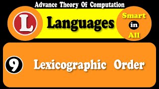 Lexicographic Order | Lexicographic Order in Automata Theory | Lexicographic order in Mathematics