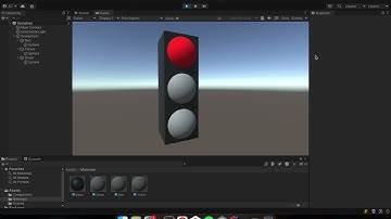 Unity script for traffic light