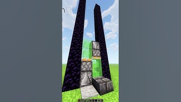 how to make a elevator in #minecraft !