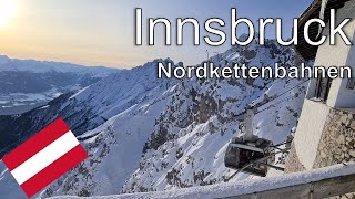 Innsbruck - riding the three Nordkettenbahnen