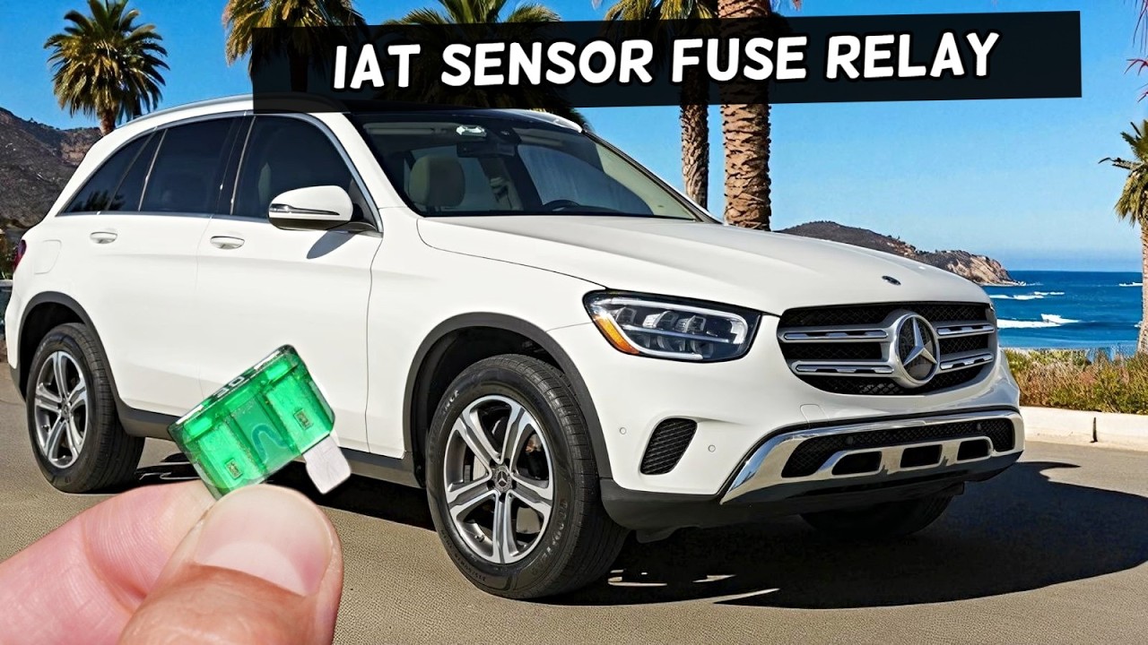 Glc Distance Sensor Diagram MERCEDES GLC IAT Sensor Intake Air Temperature Sensor Fuse Relay ...