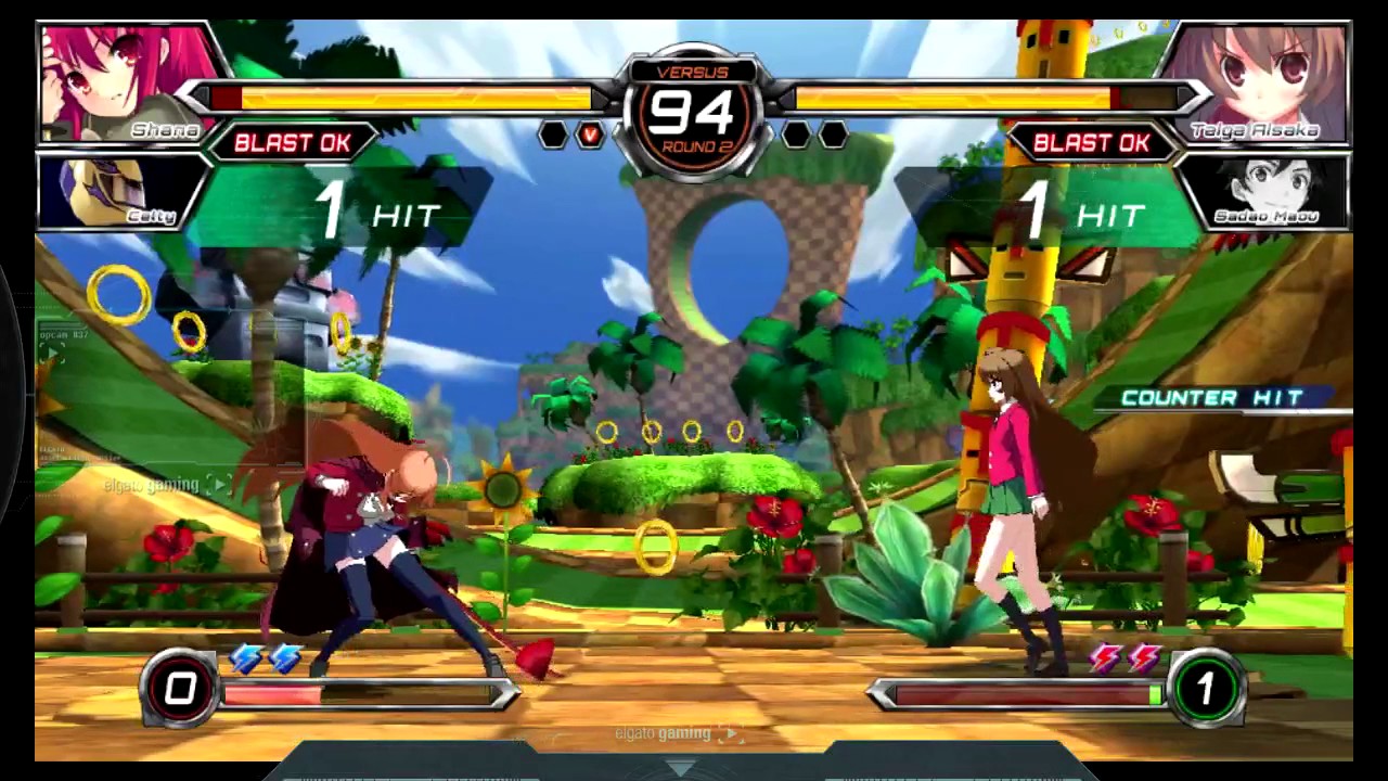 Dengeki Bunko Fighting Climax Psvita Gameplay & test YouTube
