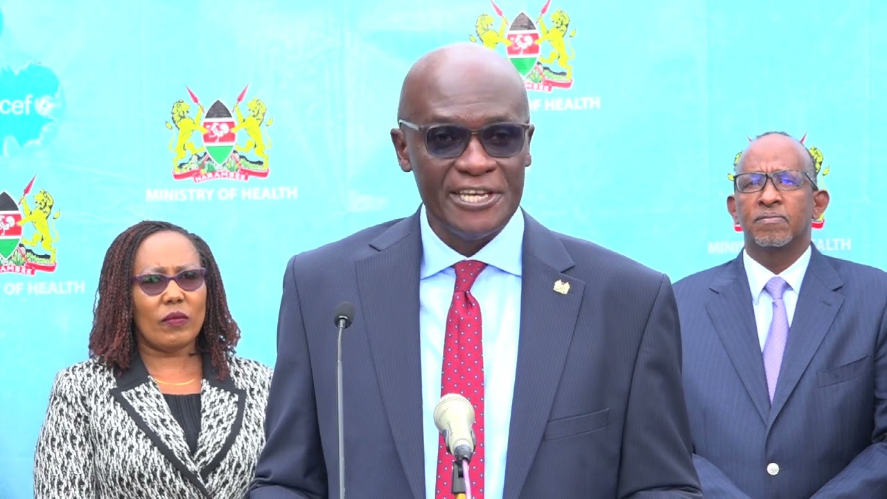 DG PATRICK AMOTH;  PLEASE TAKE YOUR CHILDREN FOR VACCINATION