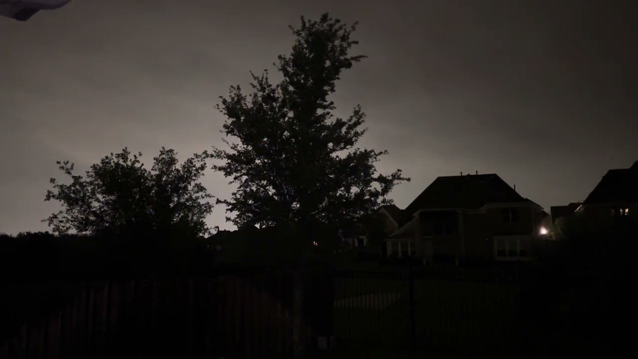 Tornado WARNING! The Colony TX. Tornado sirens kicked on May 18 2025 around 9:30pm