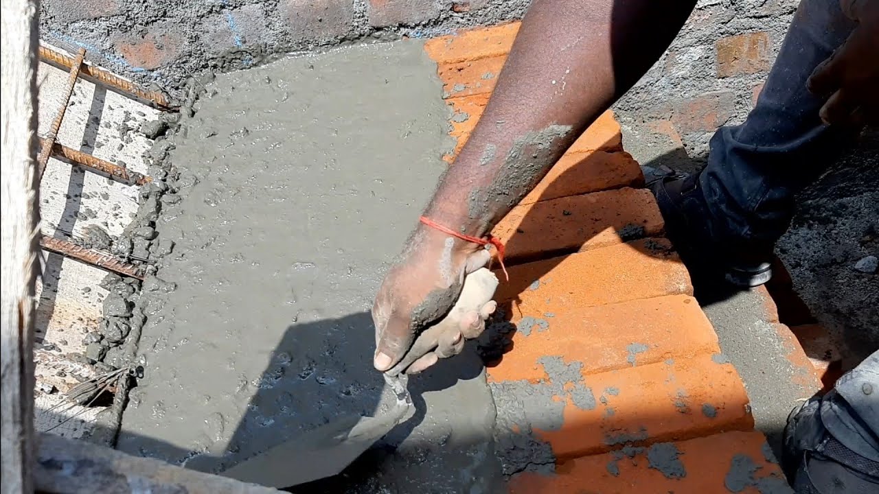 Excellent Idea of work-How to build concrete stair-do creative new idea in bricklaying concrete