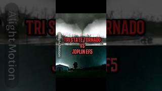 tri state tornado vs Joplin ef5 #debate #edit #1vs1 #viral #tornado #vs #tornado