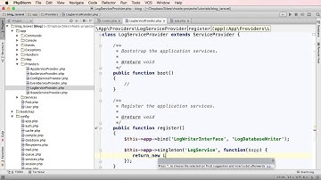 Laravel 5 - ServiceProviders | School of Net