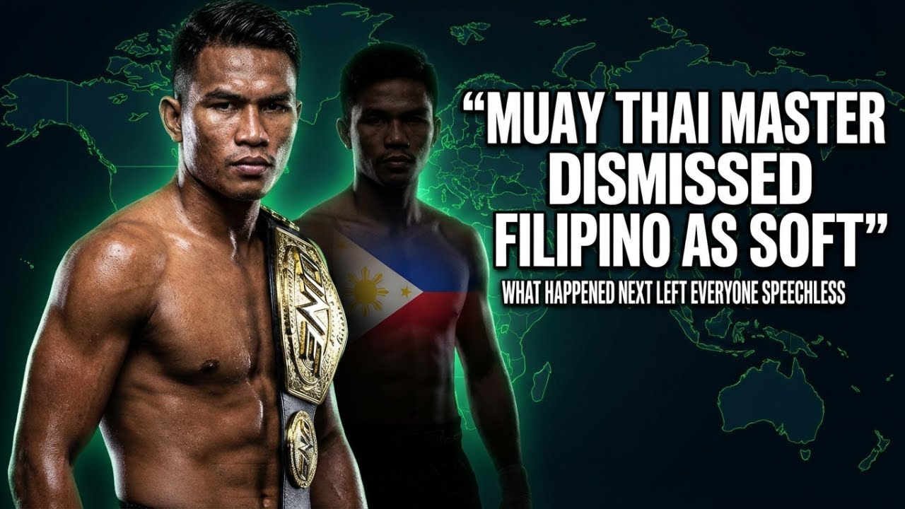 Чемпион по муай-тай недооценил филиппинца — концовка была невероятной.