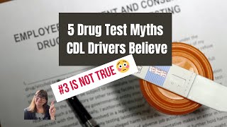 🚨5 Drug Test Myths CDL Drivers Believe (& What Really Happens)🚨
