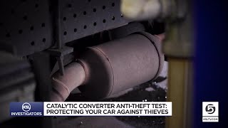 Putting the brakes on catalytic converter theft: Matt Gephardt tests some deterrents