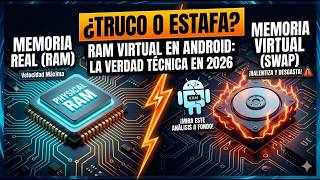 Memoria RAM Virtual en Android: ¿Truco o ESTAFA? (La verdad técnica en 2026)