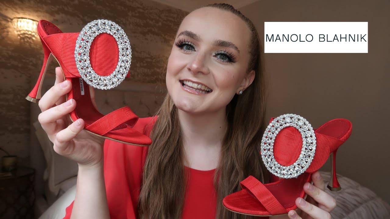 MANOLO BLAHNIK FIBIONA | UNBOXING, REVIEW & TRY-ON | EVERY CELEBRITY'S FAVOURITE SHOE DESIGNER???