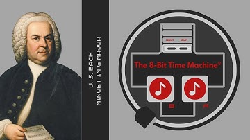 🎮 Johann Sebastian Bach - Minuet in G Major (8-Bit Remix) | Baroque Dance in Chiptune 🎶