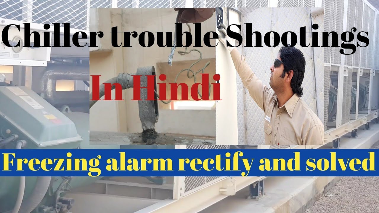 How to Trouble Shoot Air Cooled Dx Chiller | What We Need to Do When Chillers Faulty And Trip💥