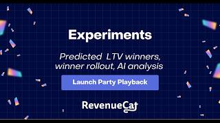 A/B Testing Predicted LTV Demo | June '26 Launch Party Playback