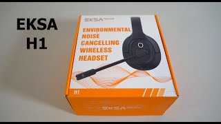 EKSA H1 Wireless Trucker Headset Unboxing & Mic Test