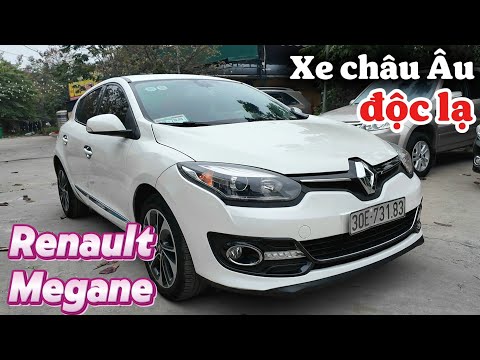 Xe châu Âu độc lạ | Renault Megane 1.6AT 2015, thiết kế đẹp với nhiều tiện nghi