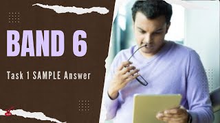 BAND 6 IELTS Writing Task 1 SAMPLE Answer With Examiner Comment| Academic
