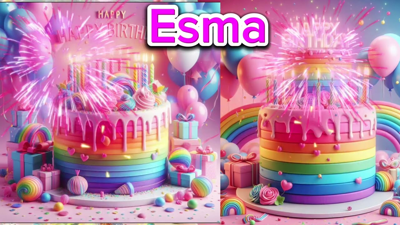 Happy birthday Esma song   HappyBirthdayEsma EsmaBirthdaySong BirthdaySongForEsma trending