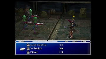 FF7 Luck Source Duplication with W-Item Glitch