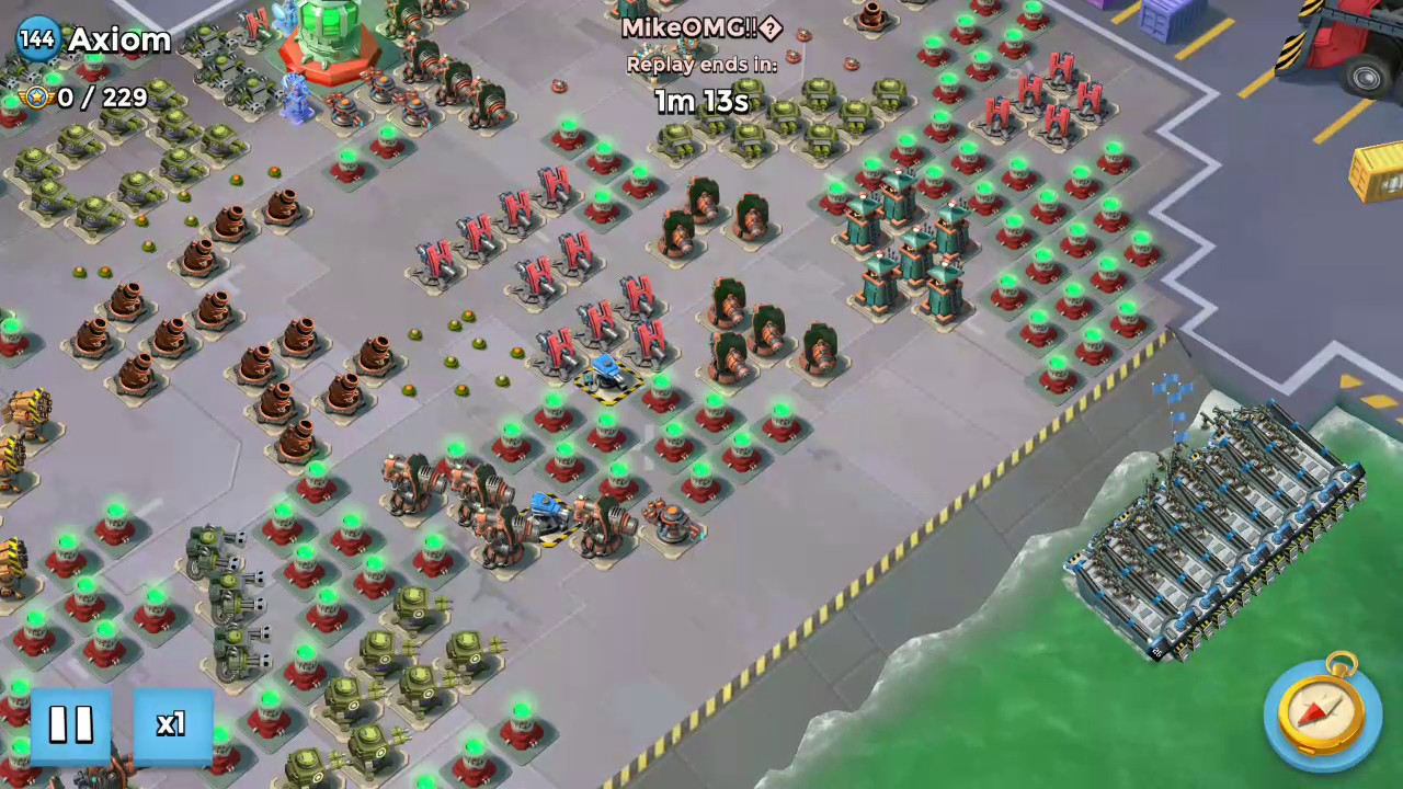 Boom Beach: Task Force Operations - massive attack: axiom (Easiest way) to destroy.