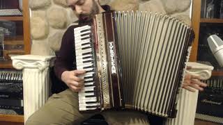 5963 - Alpine Gold Beltuna Tyrolean V MIDI Piano Accordion LMMMH 42 120 $7999 screenshot 4