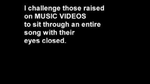 My First Music Video