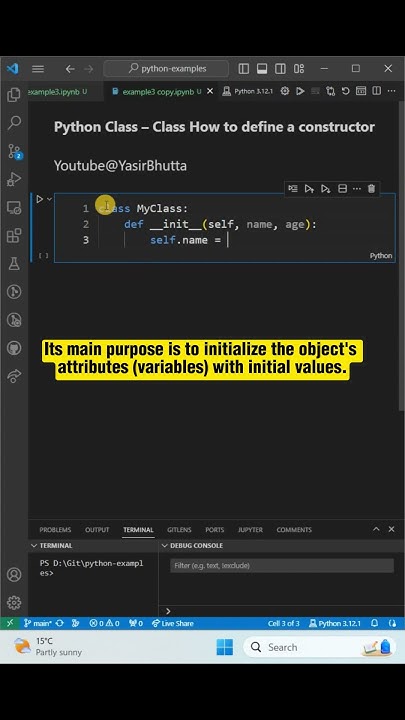 #Python Class Constructor | Class Constructors with Code Example using ...