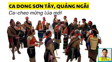 Người Ca Dong Sơn Tây Quảng Ngãi ca cheo mừng lúa mới
