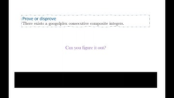 Does there exists a googolplex consecutive composite integers?