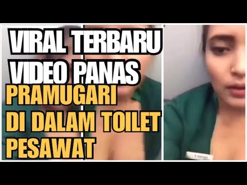 VIRAL VIDEO MESUM PRAMUGARI CANTIK DI DALAM TOILET PESAWAT