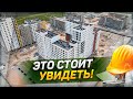 ТРИ НОВЫХ строящихся РАЙОНА с высоты птичьего полёта.