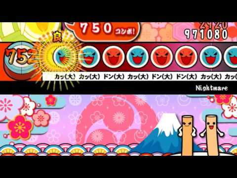 【太鼓さん次郎】Nightmare【DJMAX】