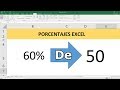 Como calcular el porcentaje en Excel (Tanto por ciento)