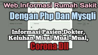 Cara membuat Sistem informasi rumah sakit berbasis web