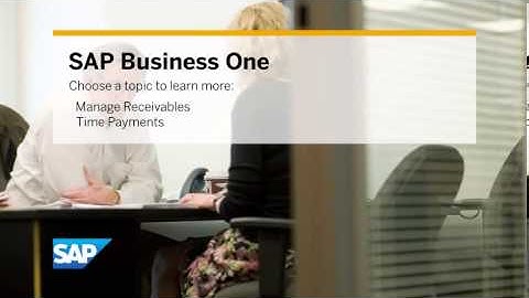SAP Business One: Managing Cash Flow to Support Business