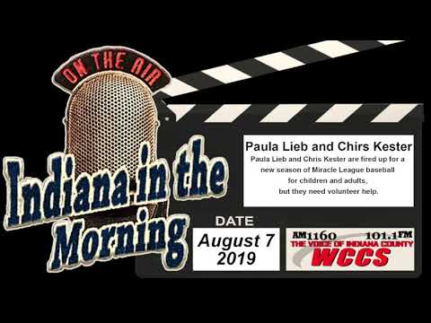 Indiana in the Morning Interview: Paula Lieb and Chris Kester (8-7-19)