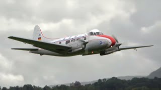 [4K] Vickers VC.1 Viking Departure | Hahnweide Airshow 2025