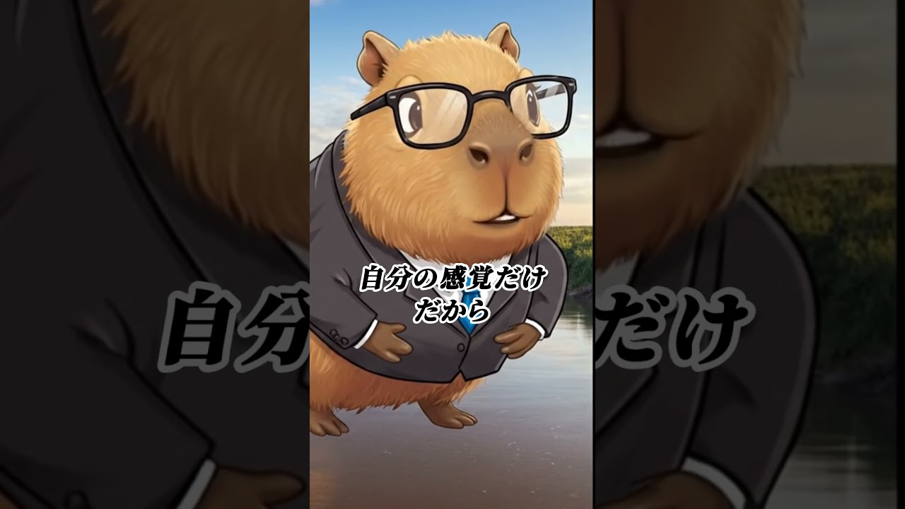 【サラリーマンの代弁者】第1話『カピバラの深い独り言』 #開運 #カピバラさん #www