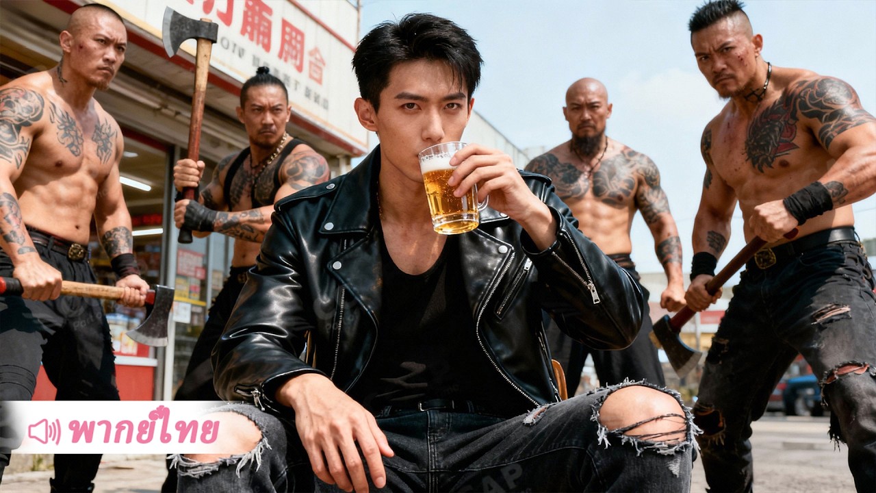 จอมเทพอกหักนั่งดื่มอยู่ดีๆ แต่พอโจรมาหาเรื่อง เขากลับอาละวาดจนพวกนั้นขาหักหมด!