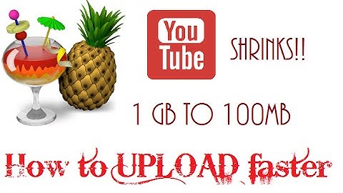 Youtube Video Tips: How to Shrink and UPLOAD faster using Handbrake.