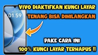 Cara menghapus Kunci layar hp vivo |  Menonaktifkan kunci layar vivo