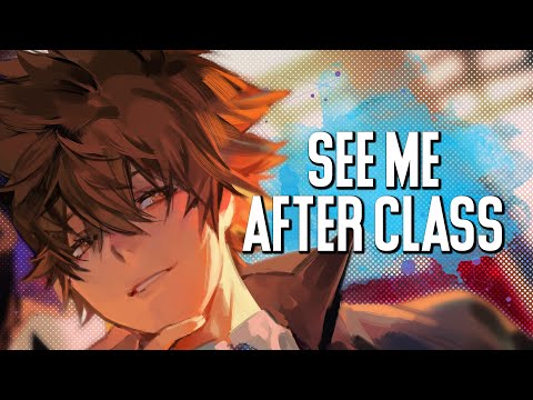 Professor Flirts With You After Class『ASMR Roleplay/Male Audio』