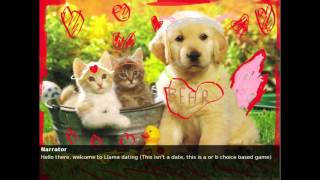 Ren'Py Visual Novel Power Hour - Llama Dating