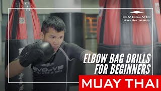 Muay Thai Elbow Bag Drills | Nong-O Gaiyanghadao