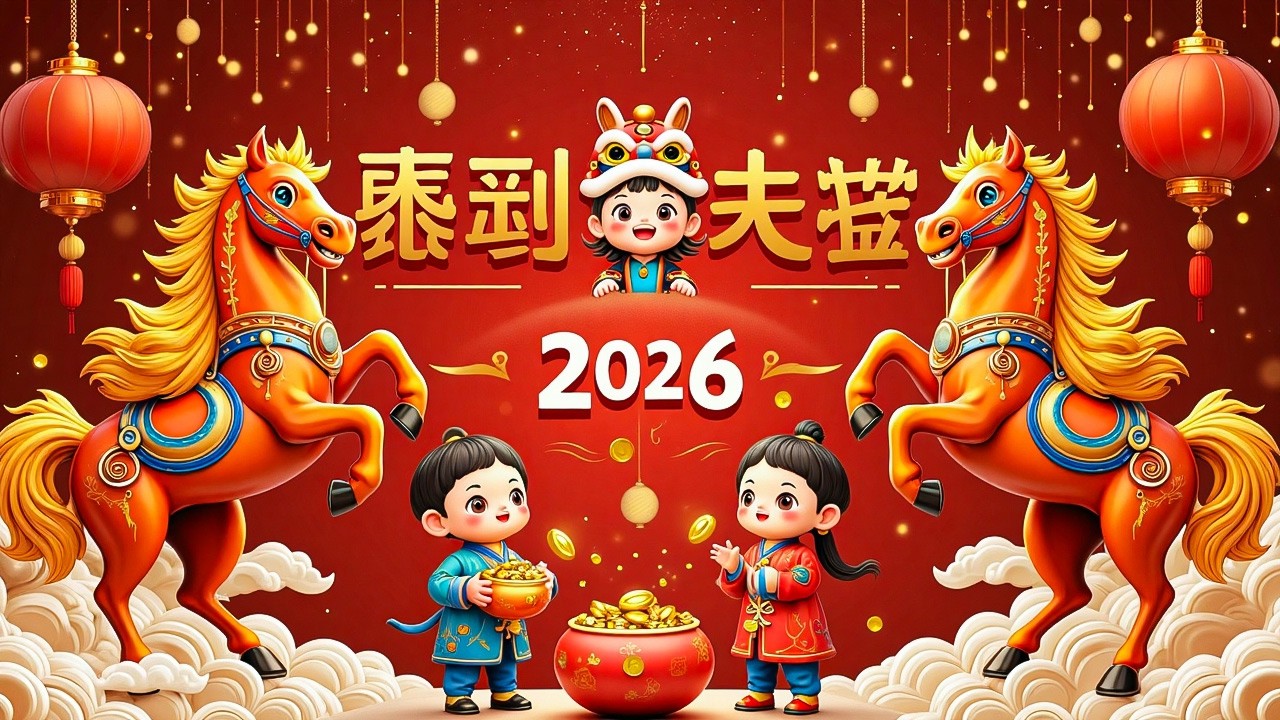 🎉春节音乐2026精选｜最火新年歌曲合集｜恭喜发财・好运来・经典传统贺岁金曲连播100首