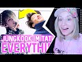 ЧОНГУК ИММИТИРУЕТ ВСЁ ПОДРЯД РЕАКЦИЯ/REACTIONS | KPOP ARI RANG