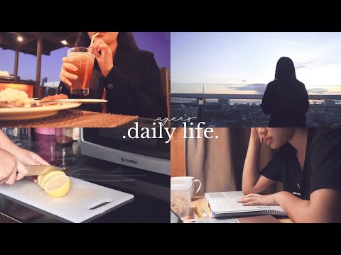 (eng) 🌜vlog: eating out, making lemonades, buying phleb kit
