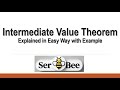 Intermediate Value Theorem with Example (Part 2)
