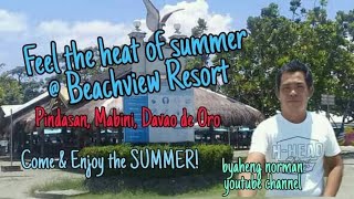 Beachview Resorts in Pindasan Mabini Davao De Oro#feelthehitofsummer#summerfeels (Byahengnorman)